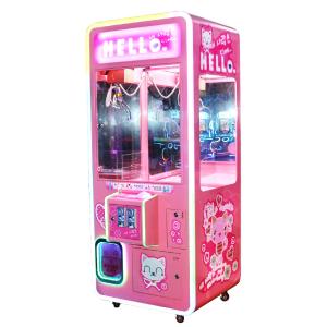 Quality Double Claw Crane Machine Pink Arcade Prize Cabinet Type Color Customized wholesale