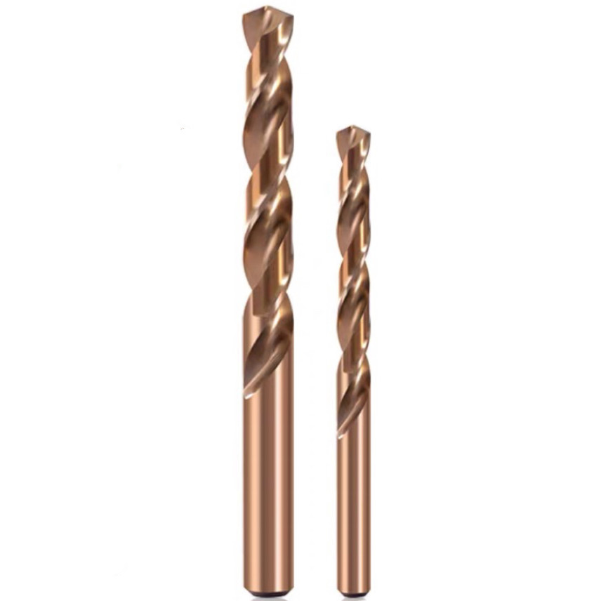HSS Tungsten Carbide Straight Shank Twist Drill Bits For Stainless Steel Twist Drill