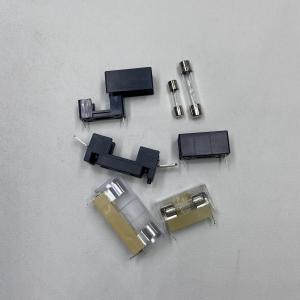 Quality 6*30mm 5*20mm Panel Mounted Black 25A 250V Glass Fuse Holder wholesale