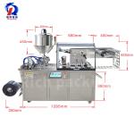 DPP-90l Auto Liquid Cosmetic Blistering Mask Machine Essential Oil Blister