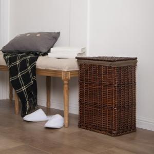 Quality Rattan Wicker Willow Baby Toys Dirty Clothes Storage Laundry Basket ECO Friendly Fashion Baskets Decorations Furniture wholesale