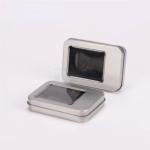 Blank Square Tea Tin Canisters Gift Box Packaging Metal For Cookies Empty
