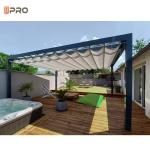 Outdoor Aluminum Frame Pvc Awning Sunshade Waterproof Retractable Roof Awning