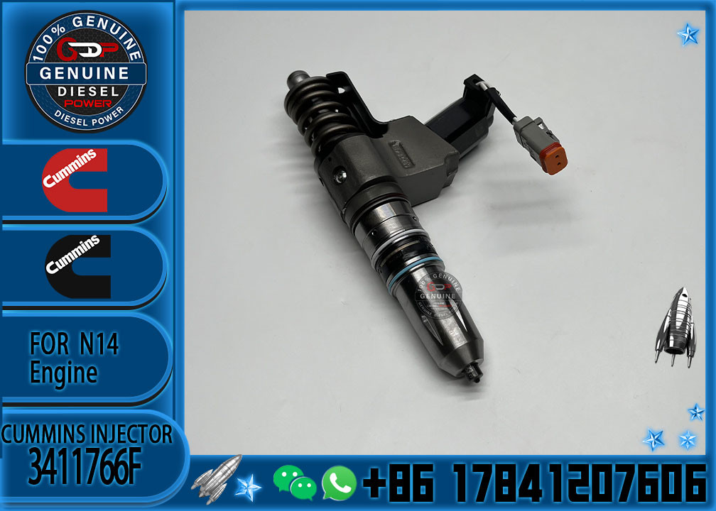 High Quality Diesel Fuel Injector 4384360 3411381 3411766F For CUMMINS N14 Engine