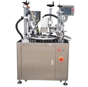 Quality 250ml Automatic Cosmetic Hair Gel Tube Filling Sealing Machine wholesale