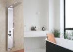 ROVATE 4 Way Water Outlet Wall Mount Shower Panel Home Furniture L Shape