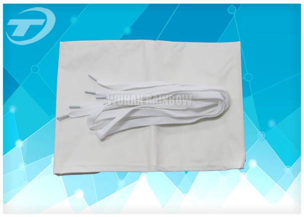 Plastic Coated Aprons Waterproof 43 Gsm / Disposable White Coats