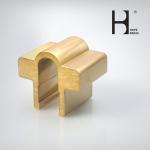 Anodizing Surface H59 Brass Extrusion Profiles Brass Electrical Components