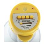 1800MAh Megaphone Rechargeable Battery For Tour Guiding