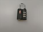Grey Safe Skies TSA Luggage Locks / 3 Dial Go Travel Combination Lock