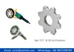 8pt TCT Scarifier Cutters Handheld Small Carbide Cutting Tool For Scarifier