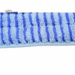 18 Inch Microfiber Dry Mop Blue PP Scrubbing Fiber High Performance Mop Head