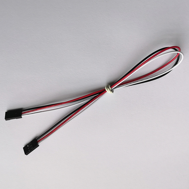 3p 2.54mm pitch dupont cable female jumpers wire harness 1007 22AWG cable 300mm length or custom
