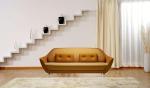European style luxury living room Hotel Leisure fabric fiberglass favn sofa