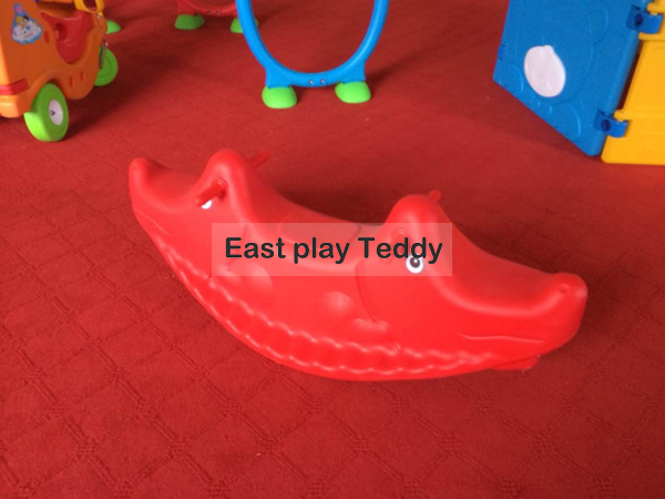 Anti UV Plastic Rocking Horse Improve Intelligence For 3 - 8 Years Old Kids