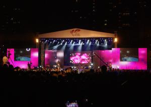 Quality Music Concert 1R1G1B Modular Hire Led Screen 4500 Nits SMD2727 wholesale