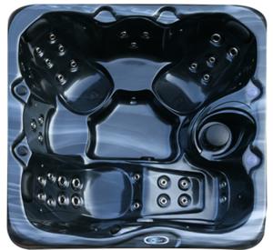 Quality Acrylic 5 Persons Hot Tub Outdoor Spa Balboa System Cold Plunge Whirlpool Bathtub wholesale