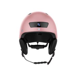 Quality OEM Pink Inbuilt 1080P HD Camera Intelligent Bike Helmet With Rear Light wholesale
