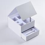 Customized Cosmetics Double Layer Flip Gift Box Gift Flip Box Premium Packaging