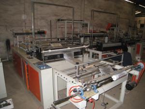 Quality PE PP Carry Bag On Roll Making Machine , Plastic bag sealing machine wholesale