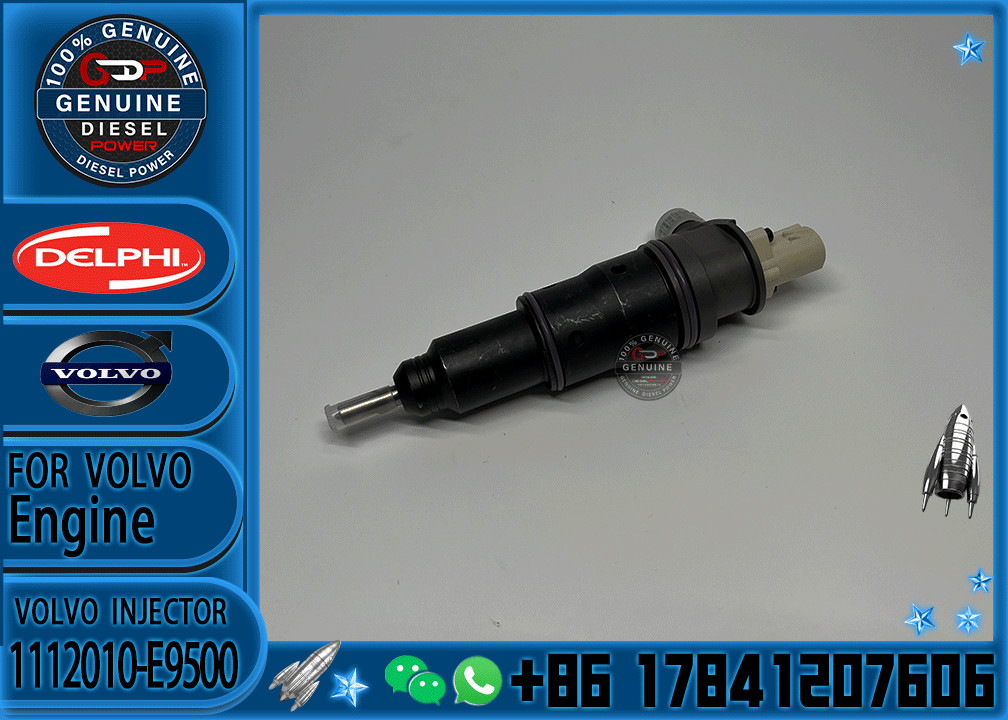New Original Common Rail Fuel Injector 1112010-E9500 22282202 22282199 33800-84310 For DAF