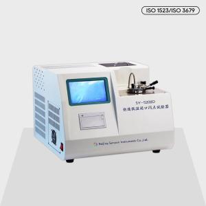 Quality 300W Rapid Equilibrium Closed Up Flash Point Tester Iso Standard wholesale