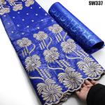 African Embroidery Bazin Lace For African Women Evening Dresses Bazin Austria