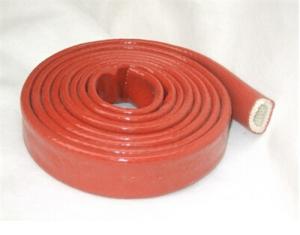 Quality SGS Certification Silicone Rubber Fiberglass Sleeving for cold temperature protection wholesale
