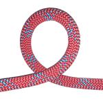 Orange Red 10.5mm Braided Nylon Rope Dynamic Climbing Rope