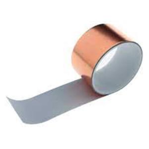 Quality Double Sided 2 Inch Wide Adhesive Conductive Copper Foil Tape Strip 0.06mm wholesale