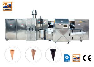 Quality Multifunctional automatic rolling waffle baking equipment , 51 cast iron baking templates. wholesale