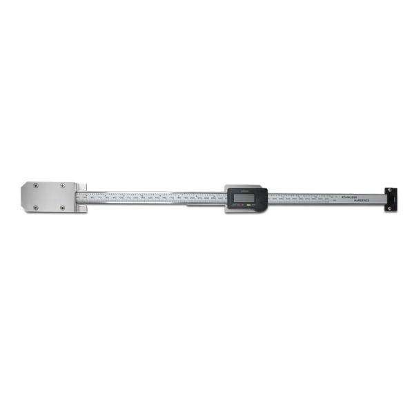 Cheap Electronical Rail Track Measuring Equipment Gauge 1600×30×60mm for sale