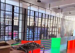 Quality 500x18mm 3000nits Outdoor Transparent Led Screen 3.9mm Pitch wholesale