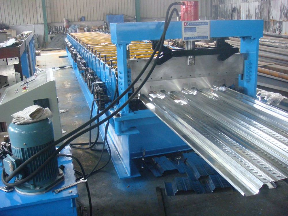 Steel Structure Metal Floor Deck Roll Forming Machine Cold Roll Forming Machine