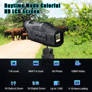 Quality Hunting Mini Night Vision Binoculars Telescope 1080P wholesale