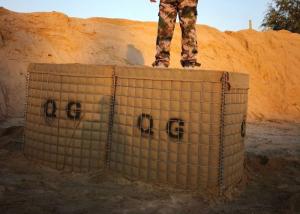 Quality Sand Filled Recoverable 50x50mm Military Hesco Barriers wholesale