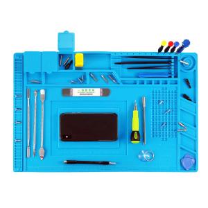 Quality Welding Silicone Pad ESD Anti Static Soldering Mat Heat Resistant Repair Tools wholesale