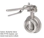 H804A-80 Stainless Steel Bottom Emergency Shut Valves for Chemical Tank Truck