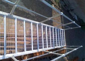 Quality Anti Slip Galvanized Steel Stair Treads For Bridge Decking Twist Steel wholesale
