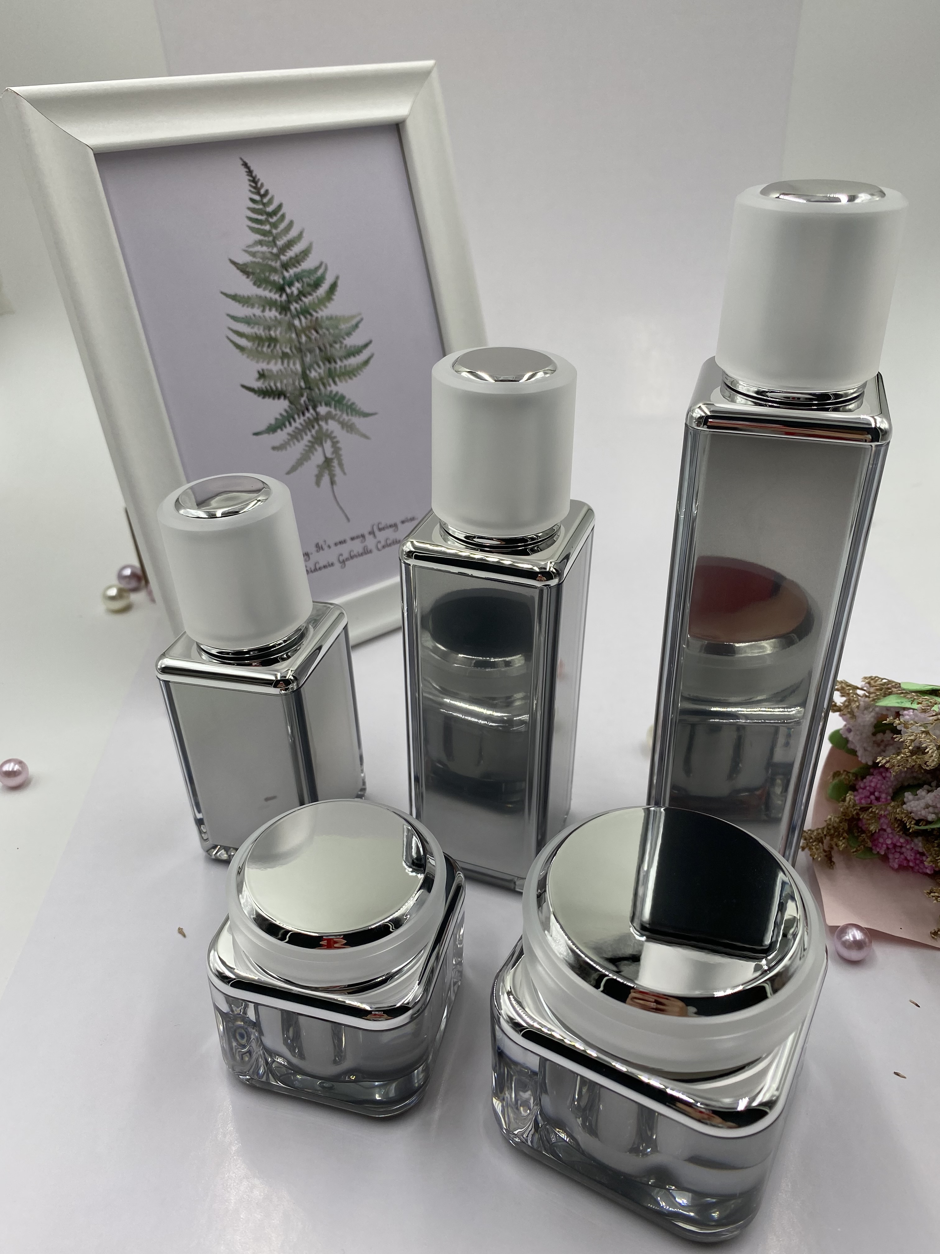 30ml Bottle Box 100ml Plastic Spray Bottle Square Luxury Bottle Packaging