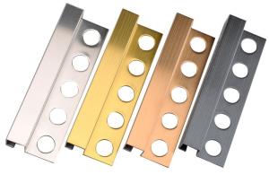 Quality 410 Stainless Steel Transition Strip Edge Decorative Tile Trim wholesale