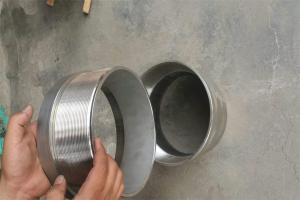 Quality 304 304L 316 Stainless Steel Wedge Wire Screen / Strainer Pipe Of Tube Well wholesale