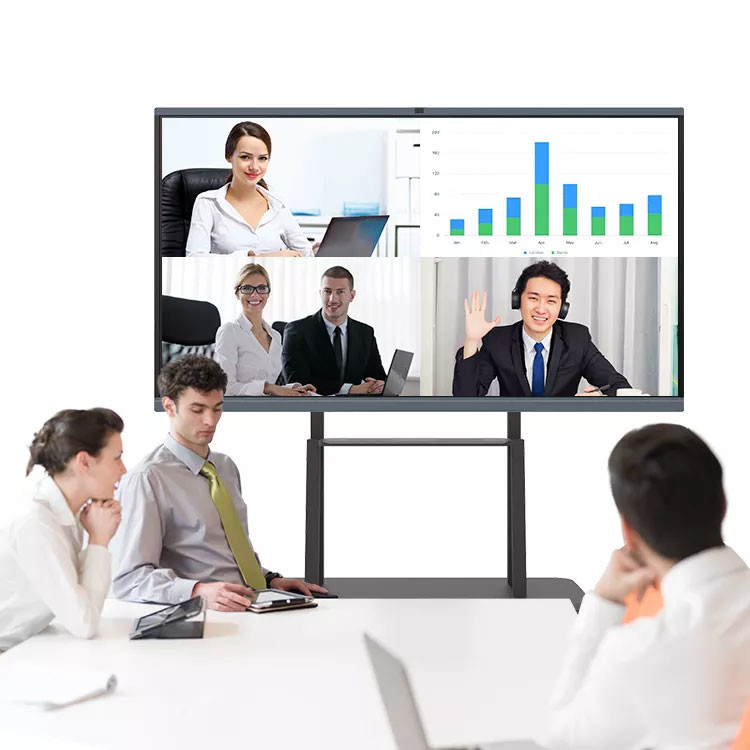 75 Inch Lcd All-In-One Touch Screen Smart Board Interactive Whiteboard