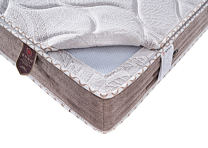 Breathable Firm Natural Pocket Spring With Latex Mattress 10inch King Size
