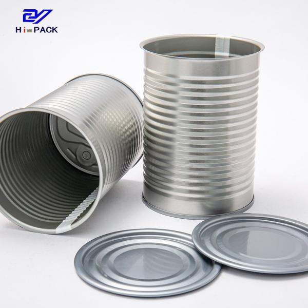 Food Safety Milk Powder Tinplate Can Round Metal Tin Can 900 Gram With Aluminum