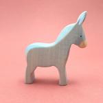 Fadeless Imaginative Wooden Bunny Rabbit Toy Montessori Wooden Animals