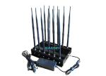 12 Bands Range Walkie Talkie Signal Jammer 135MHz - 5800MHz With 5% - 95%