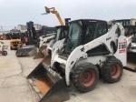 Original Color S185 Used Bobcat Skid Loaders Safety Operation In Good Condition