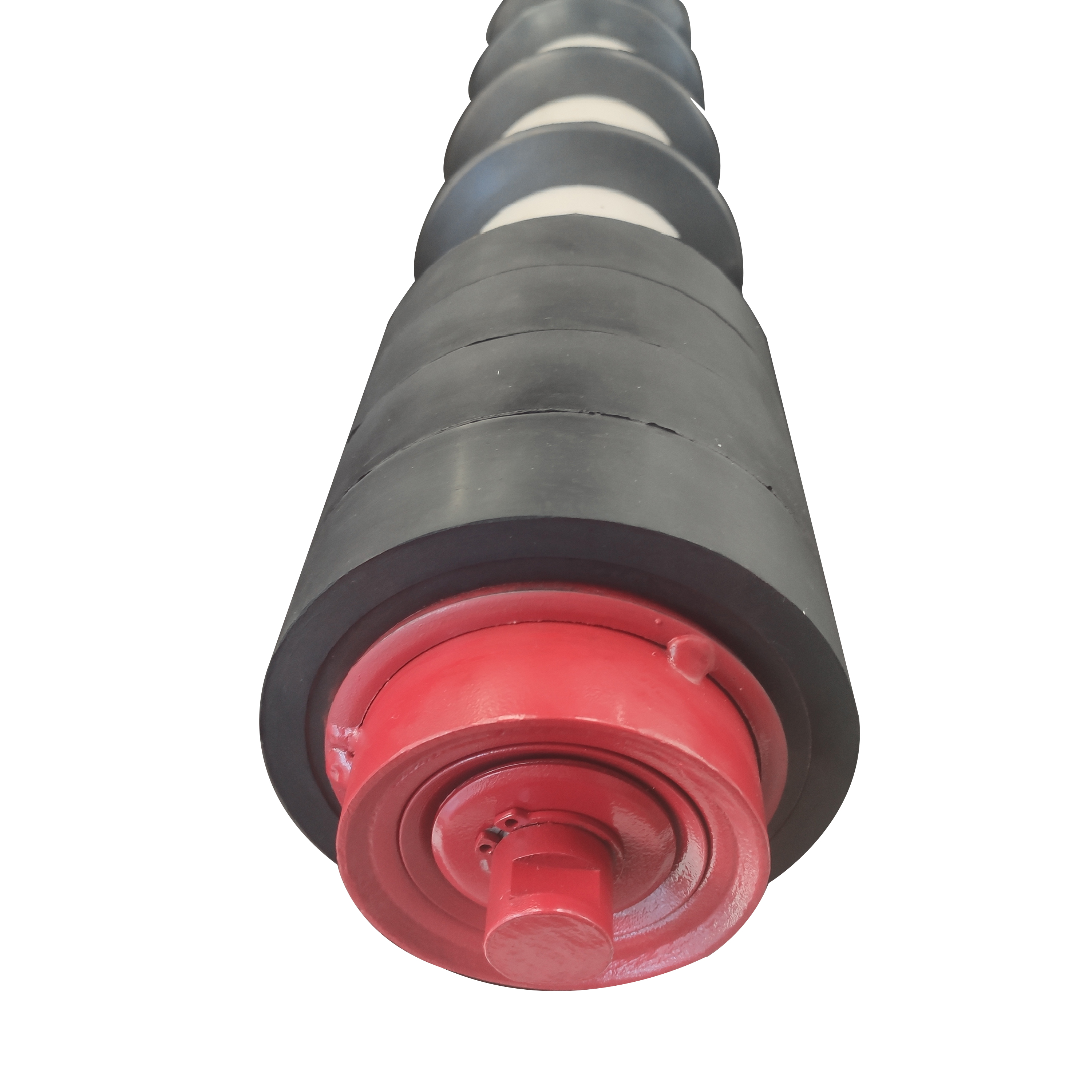 Supply Red or Black Mining Steel Belt Conveyor Rollers for Machinery Repair Shops