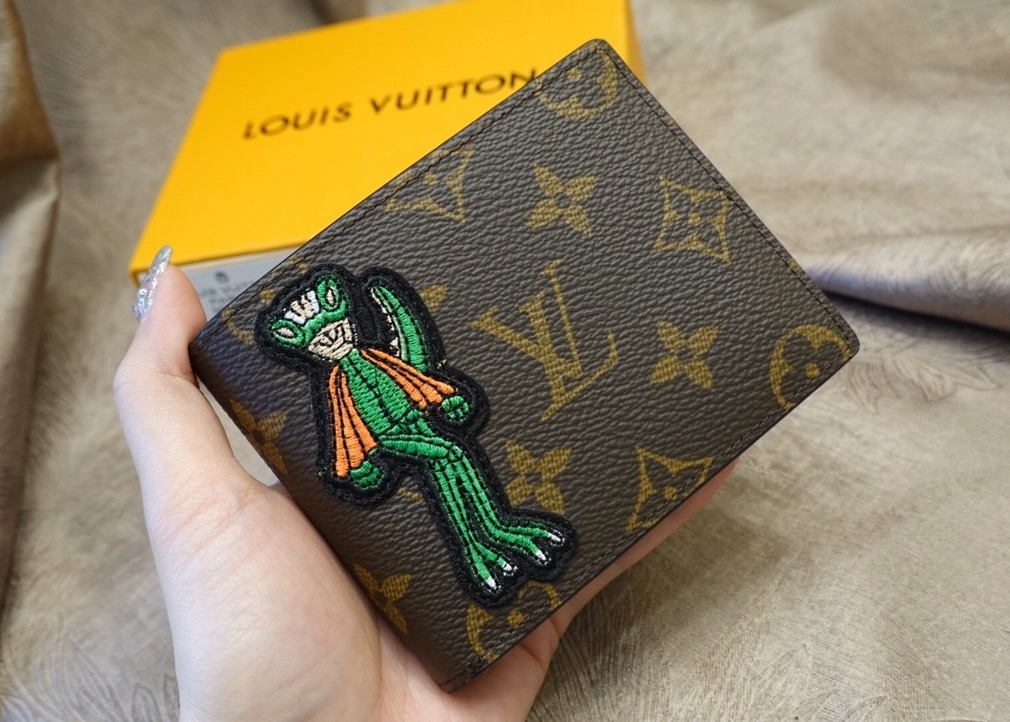 Cartoon Embroider Luxury Brand Wallet